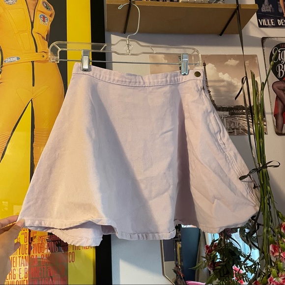 American apparel lilac mini skirt - Picture 3 of 5